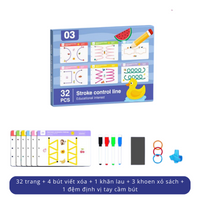 Libro Didáctico De Trazos Montessori