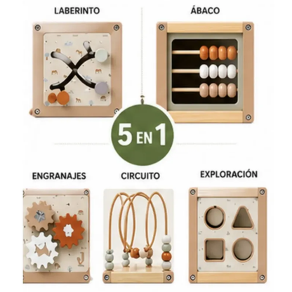 Cubo Montessori en Madera