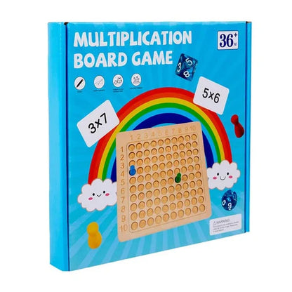 Tablero de Multiplicación - Juego Matemático