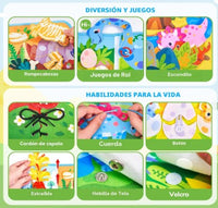 Libro Sensorial De Dinosaurios