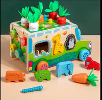 Mini Bus De Formas y Colores