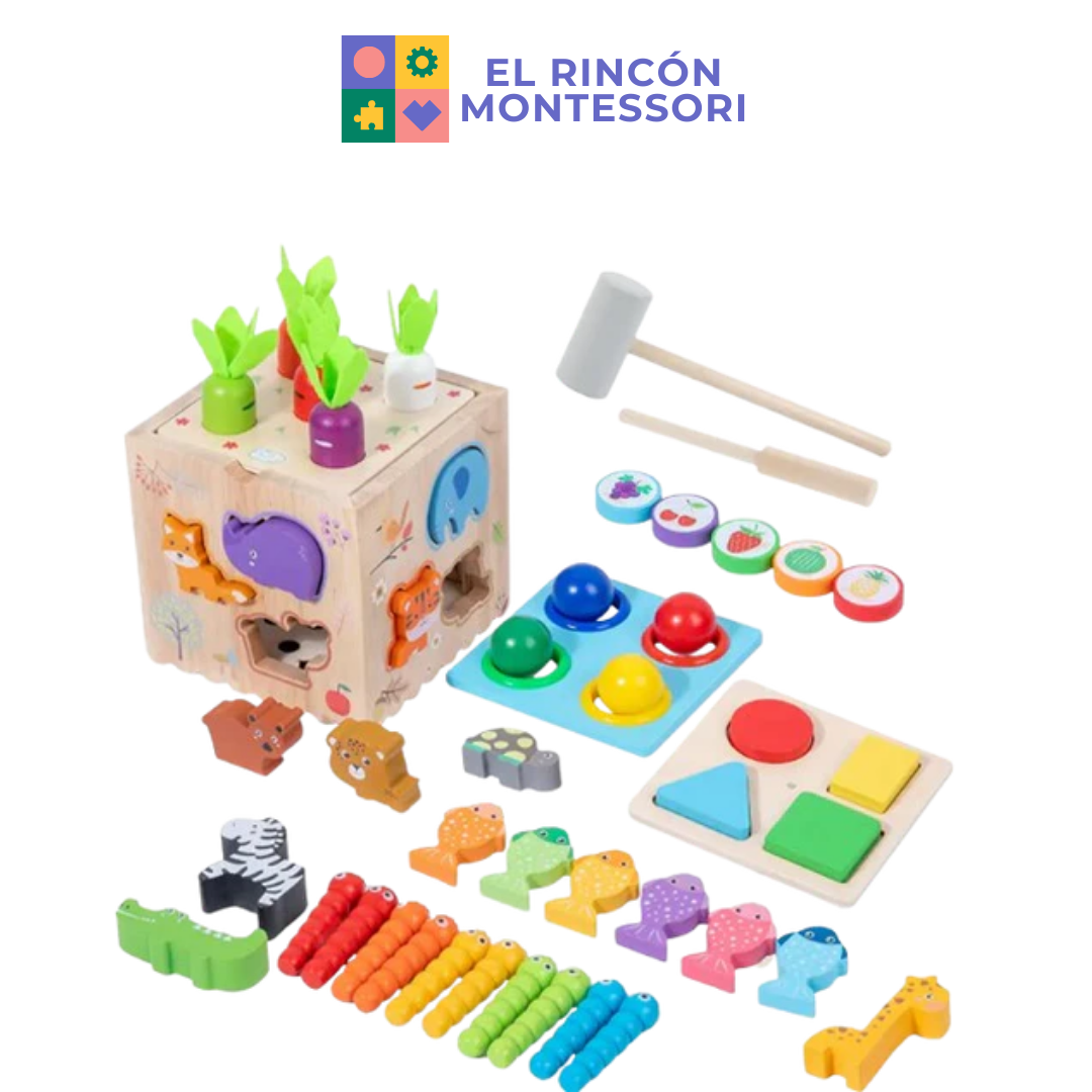 Cubo De Multi Actividades 8 En 1