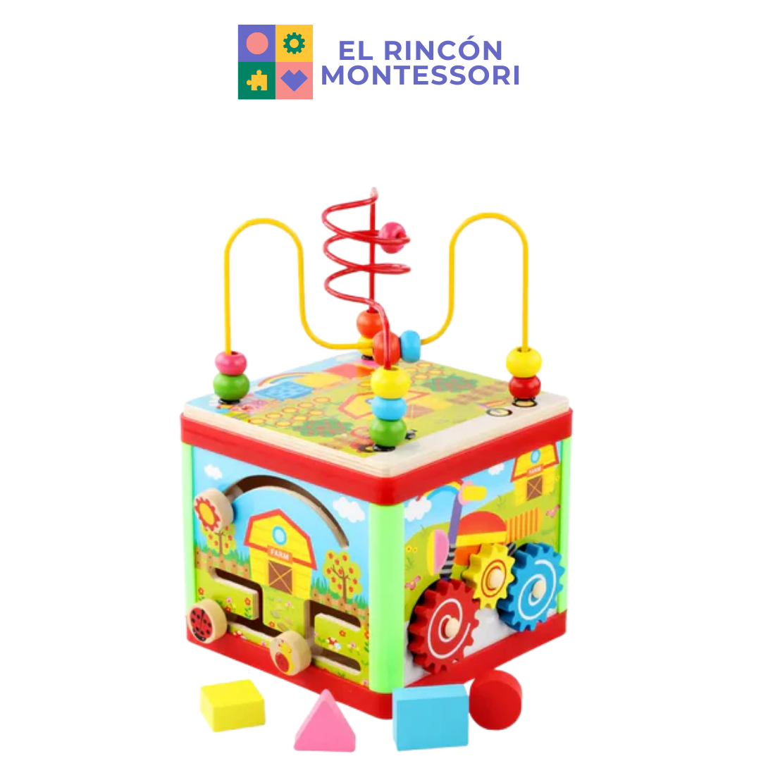 Cubo Multidesafío Didáctico 5 en 1