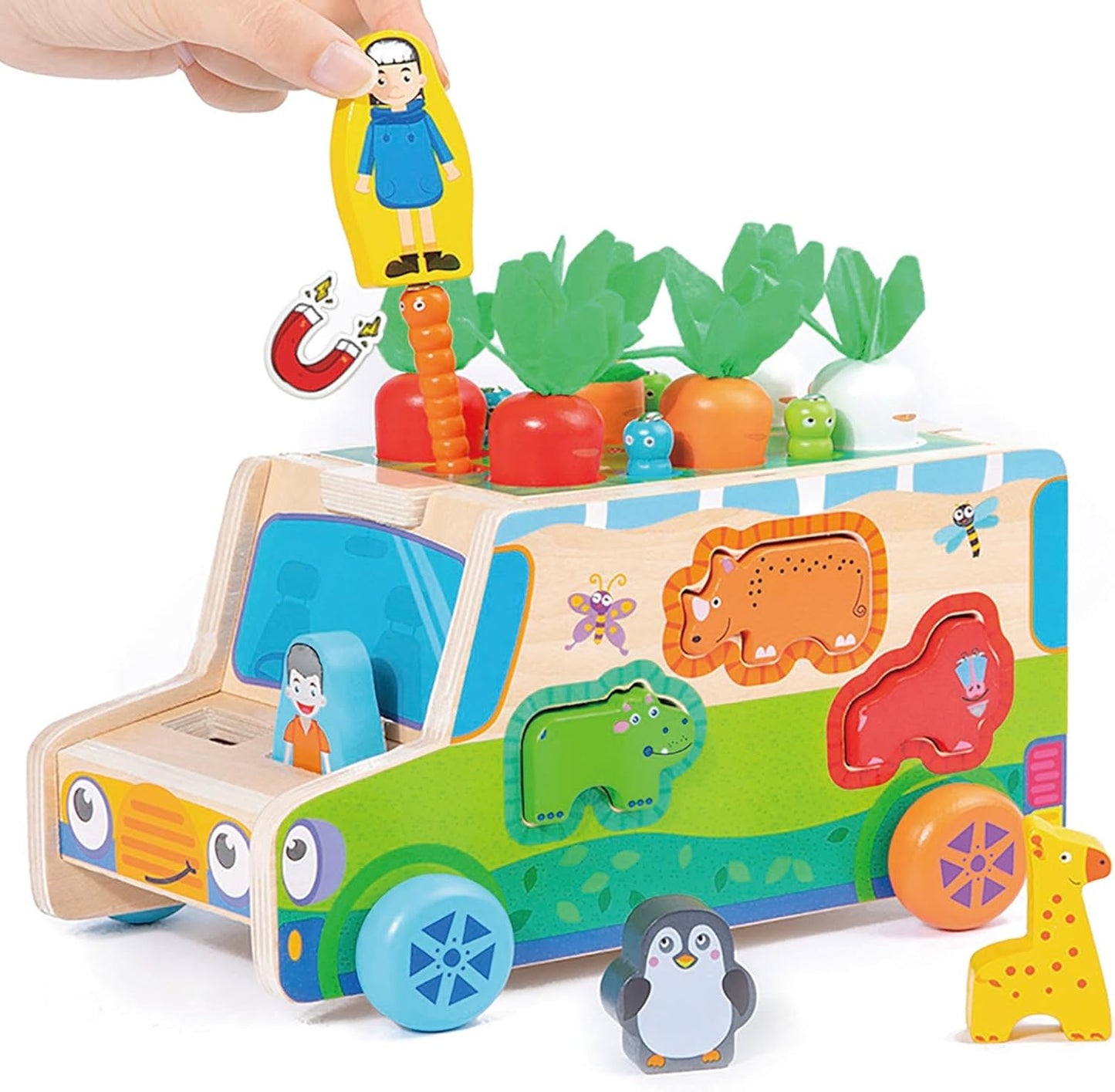 Mini Bus De Formas y Colores