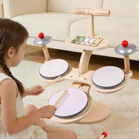 Batería Musical Infantil de Madera