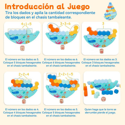 Juego De Apilamiento Y Equilibrio