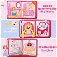 Libro Sensorial Pequeñas Princesas