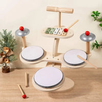Batería Musical Infantil de Madera