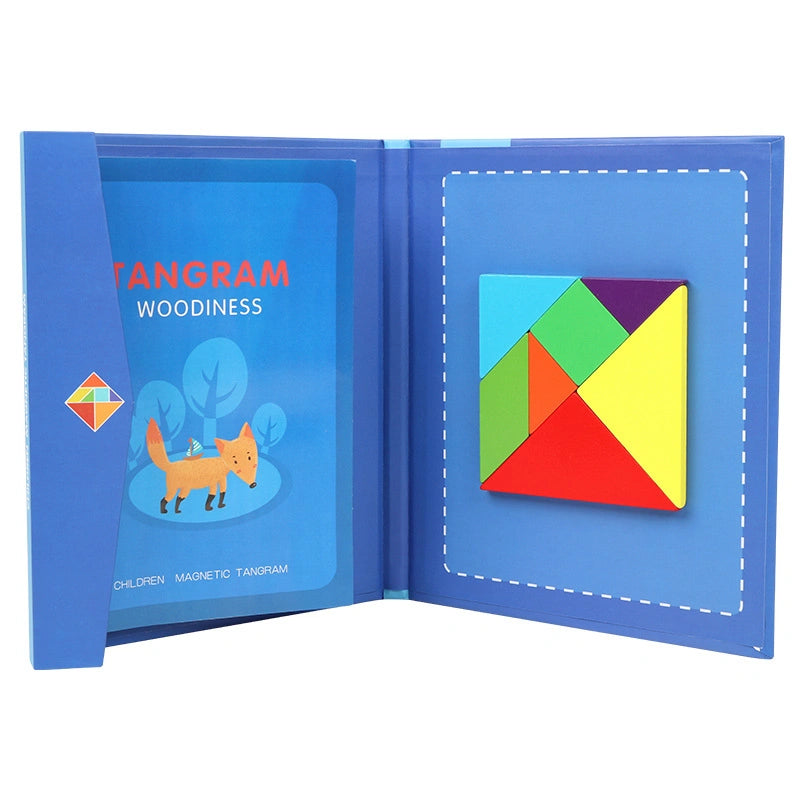 Tangram Magnético de Madera Montessori