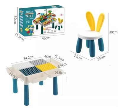 Mesa Didáctica Bloques Construcción