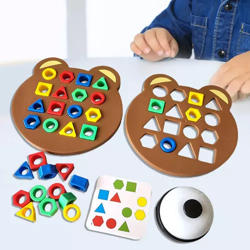 Set Didáctico de Formas Montessori