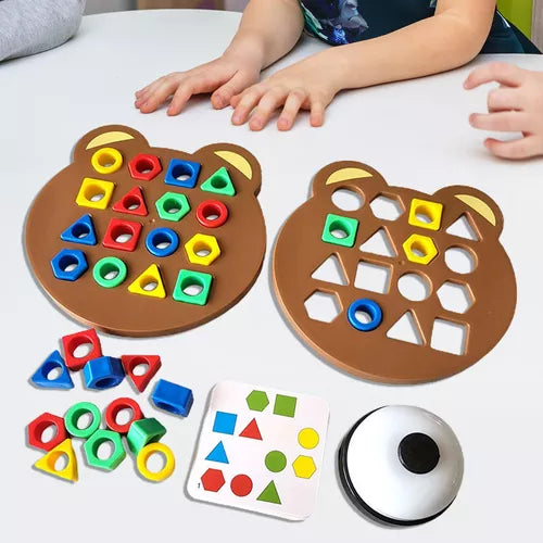 Set Didáctico de Formas Montessori