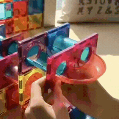 Set Magnético De Construcción