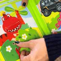Libro Sensorial De Dinosaurios