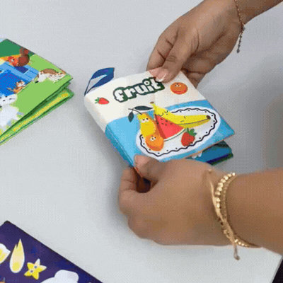 Libro Sensorial Para Bebés