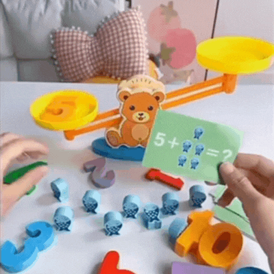 Juego Educativo Balanza Matemática