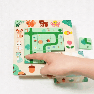 Juego Educativo Ruta Animal