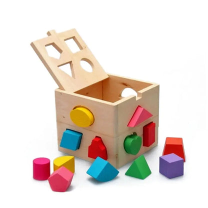 Cubo De Madera Didáctico Montessori