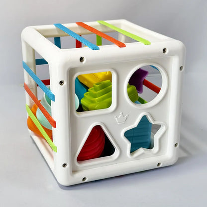 Cubo Sensorial e Interactivo Montessori