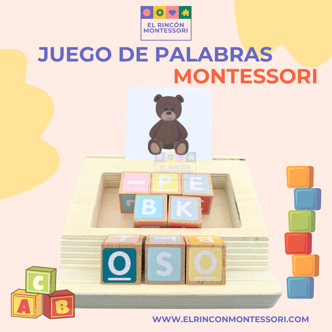 Juego de Palabras Montessori