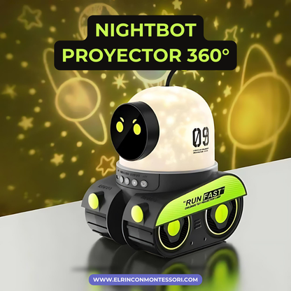 NightBot Proyector 360°