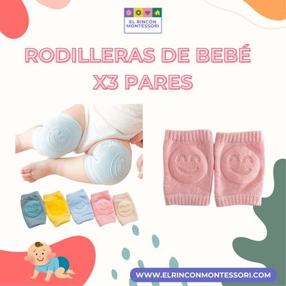 Rodilleras De Bebé  X 3 pares