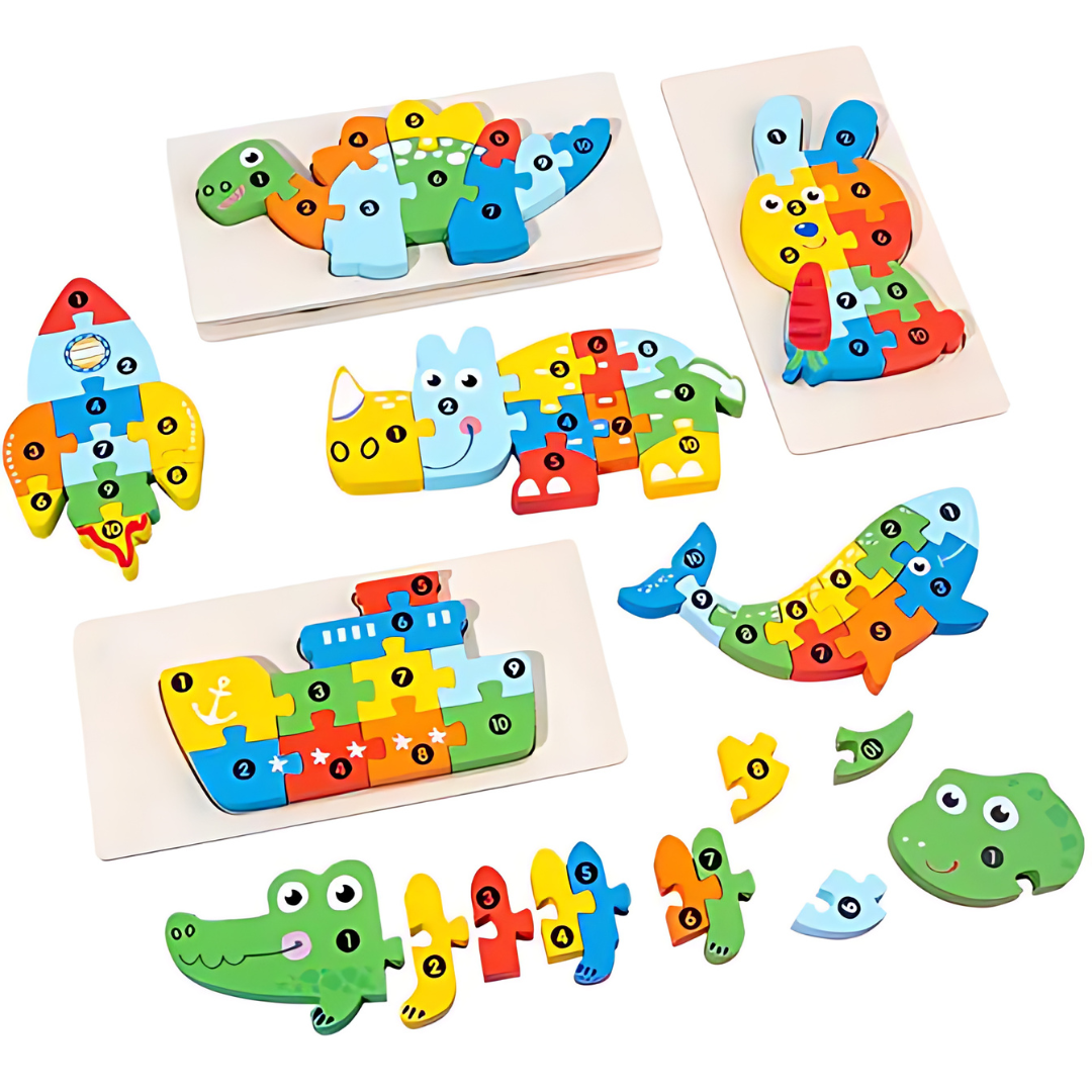 Rompecabezas EcoPuzzle Montessori