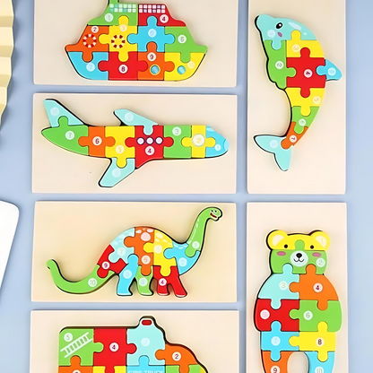 Rompecabezas EcoPuzzle Montessori