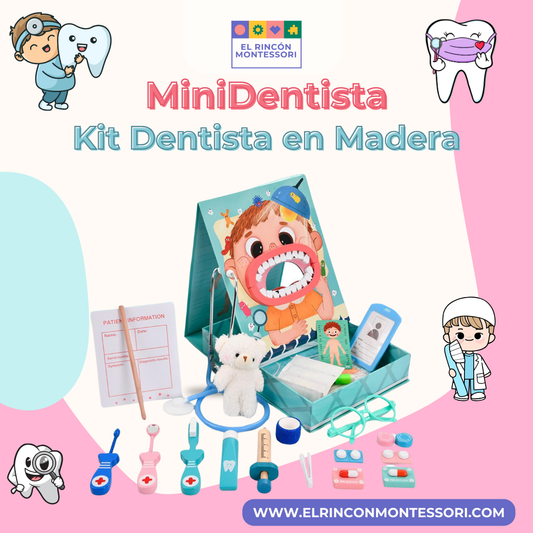 MiniDentista - Kit Dentista en Madera