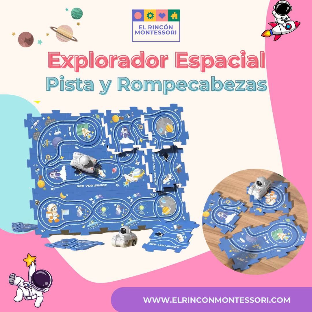 Explorador Espacial: Pista y Rompecabezas