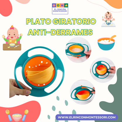 Plato Giratorio ® (ANTI-DERRAMES)