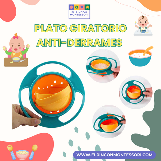 Plato Giratorio ® (ANTI-DERRAMES)