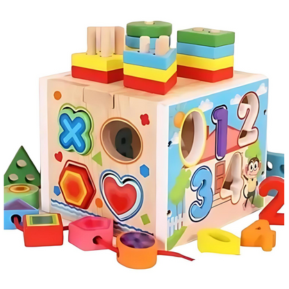 Set Multifuncional de Bloques Montessori