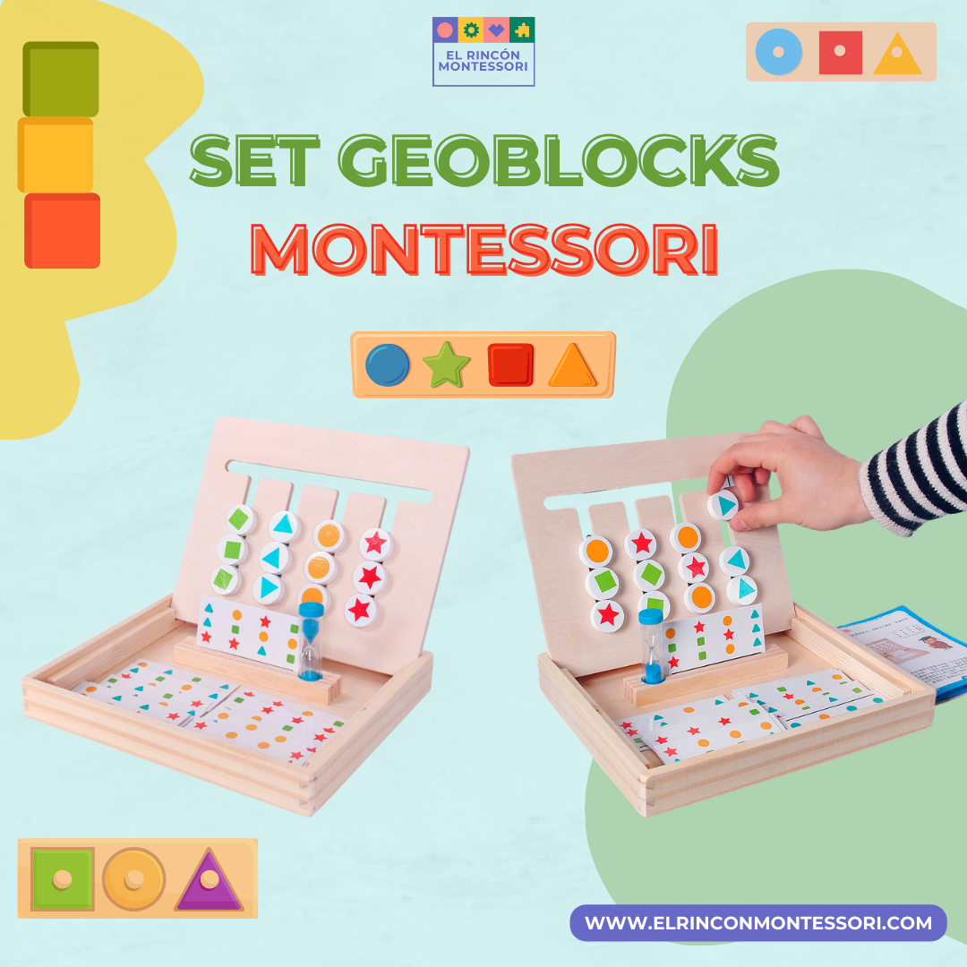 Set Geoblocks Montessori