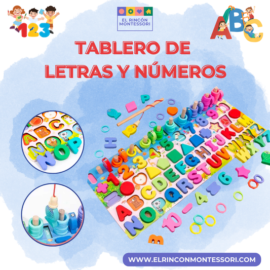 Tablero  De Letras Y Números