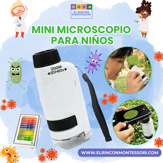 Mini Microscopio Para Niños