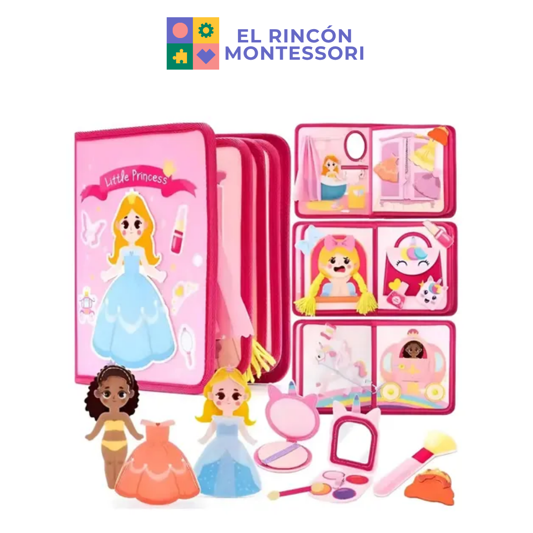 Libro Sensorial Pequeñas Princesas