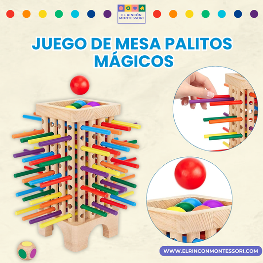 Juego De Mesa Palitos Mágicos