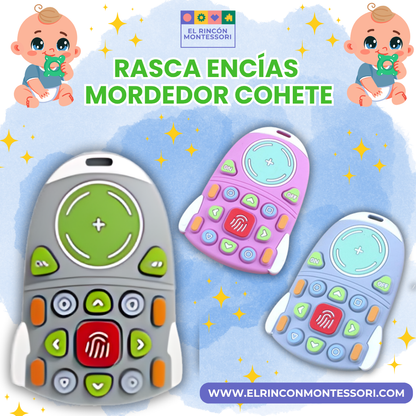 Rasca Encías Mordedor Cohete