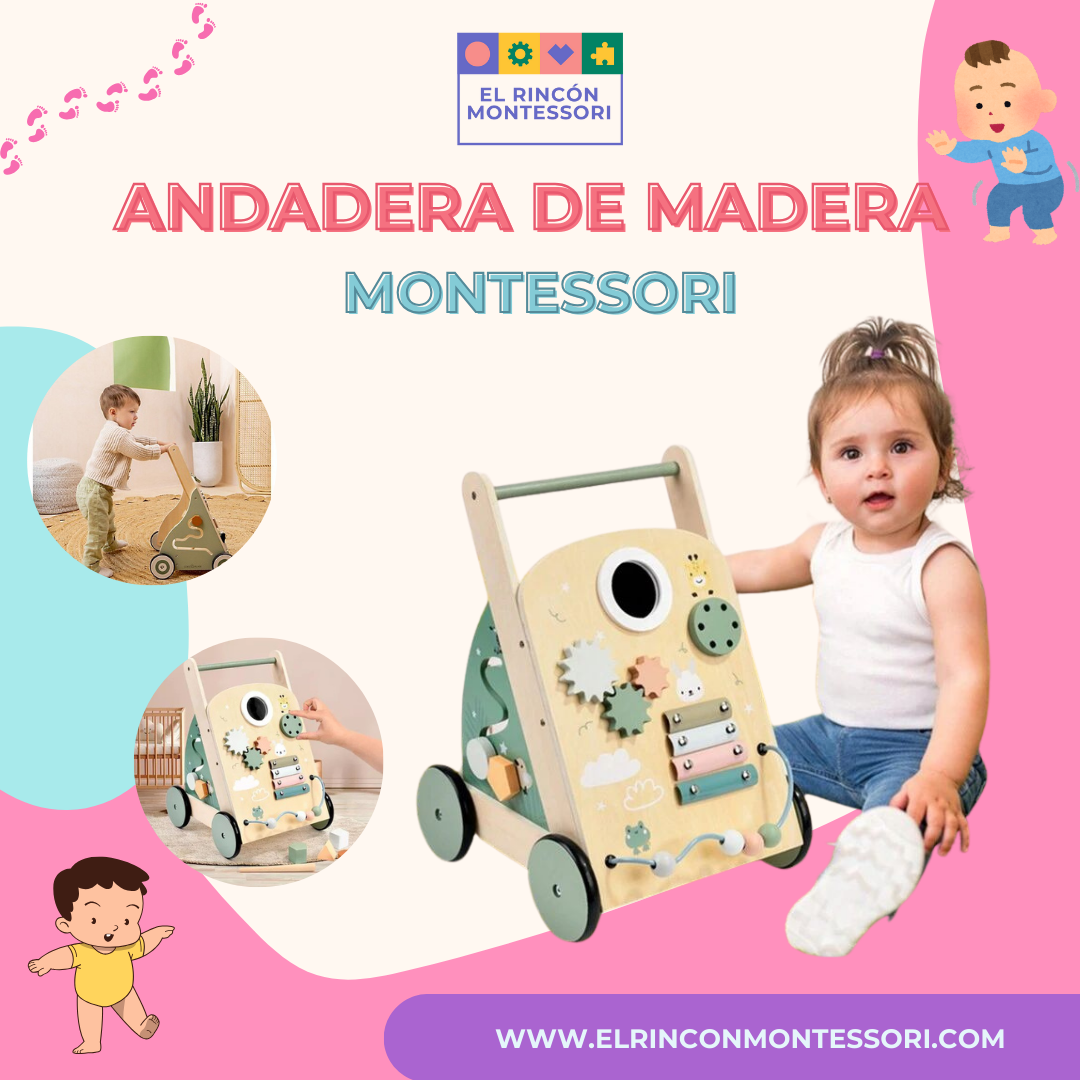 Andadera de Madera Montessori