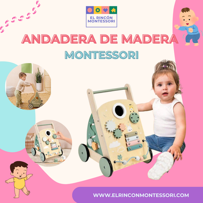Andadera de Madera Montessori