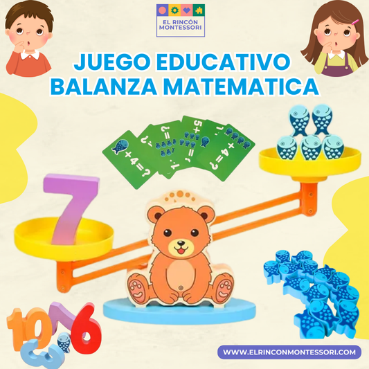 Juego Educativo Balanza Matemática