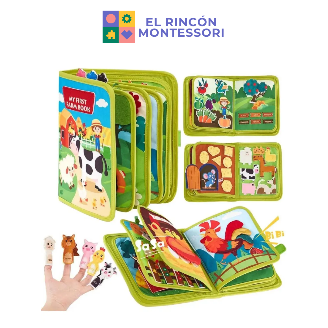 Mi Primer Libro De Granja Sensorial