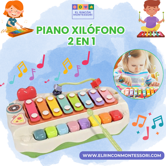 Piano Xilófono 2 en 1