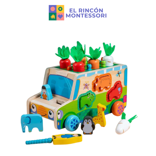 Mini Bus De Formas y Colores