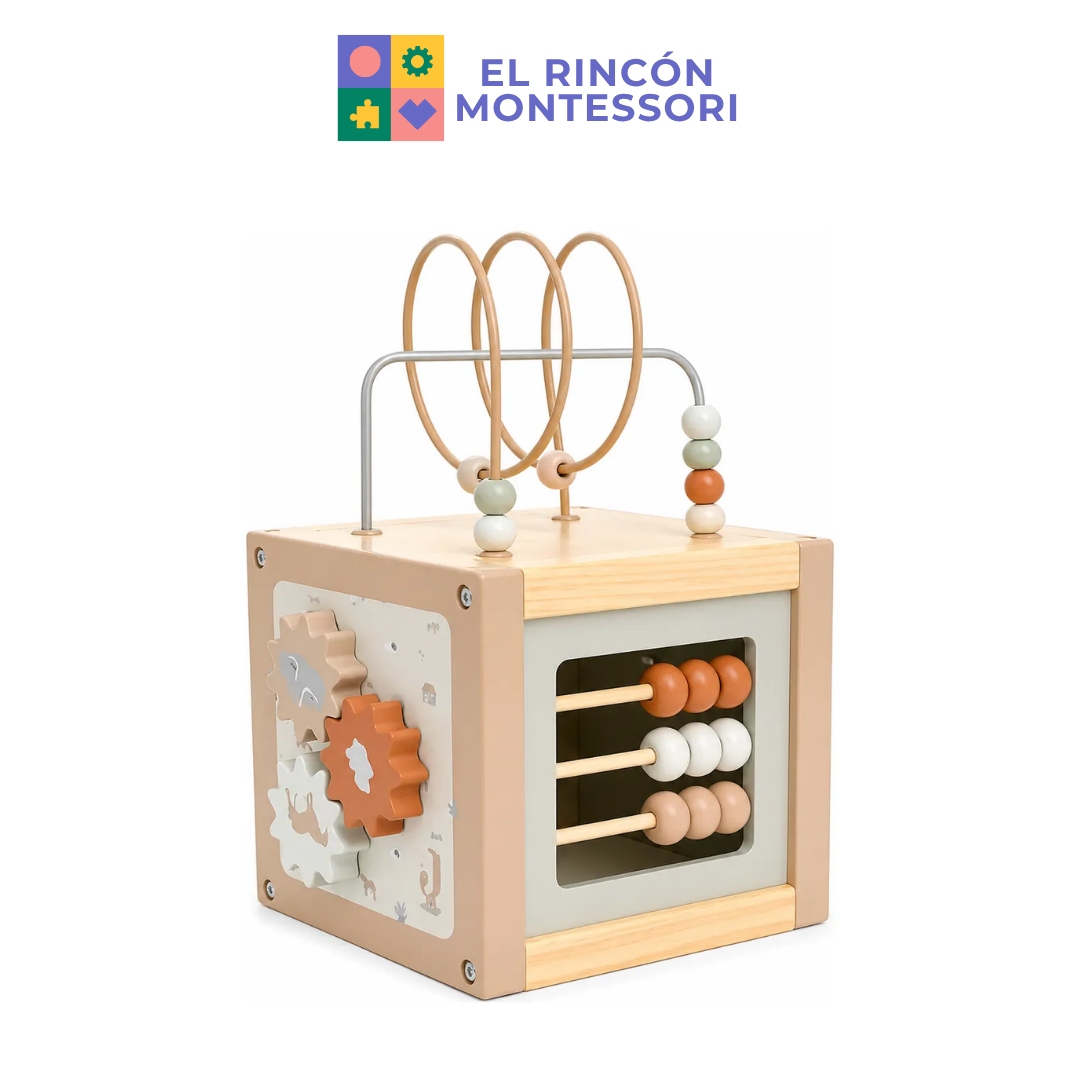 Cubo Montessori en Madera