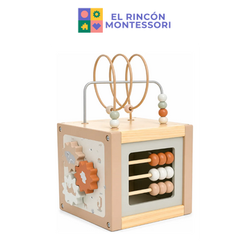 Cubo Montessori en Madera