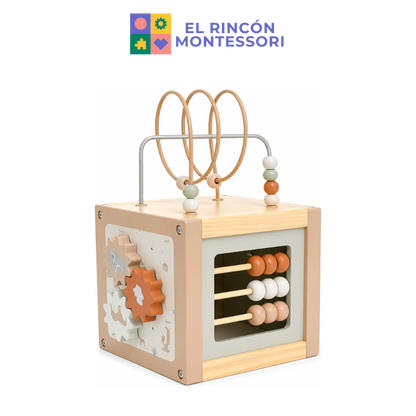 Cubo Montessori en Madera