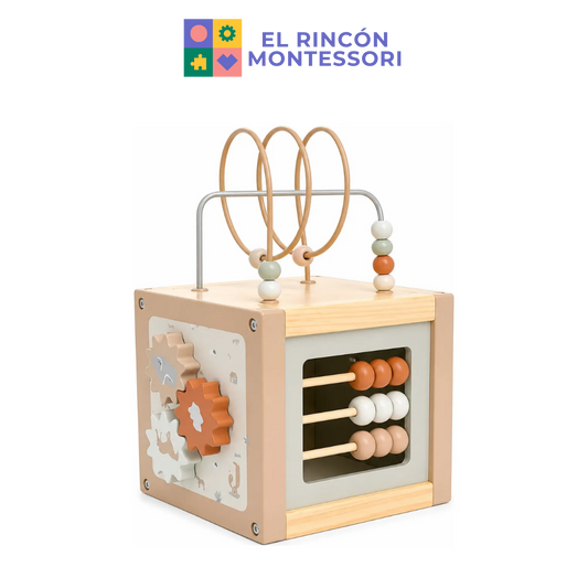 Cubo Montessori en Madera