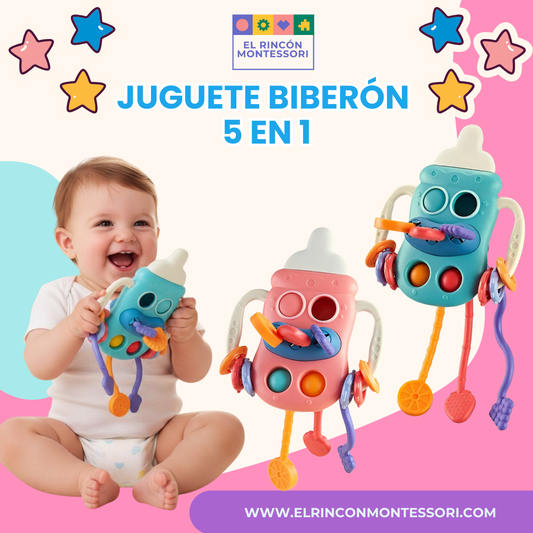 Juguete Biberón 5 en 1